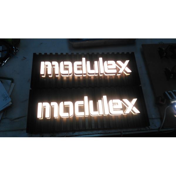 3D LED Letter Signs 3-7.5cm Depth 35000hrs Lifetime PMS/RAL/MATHEWS