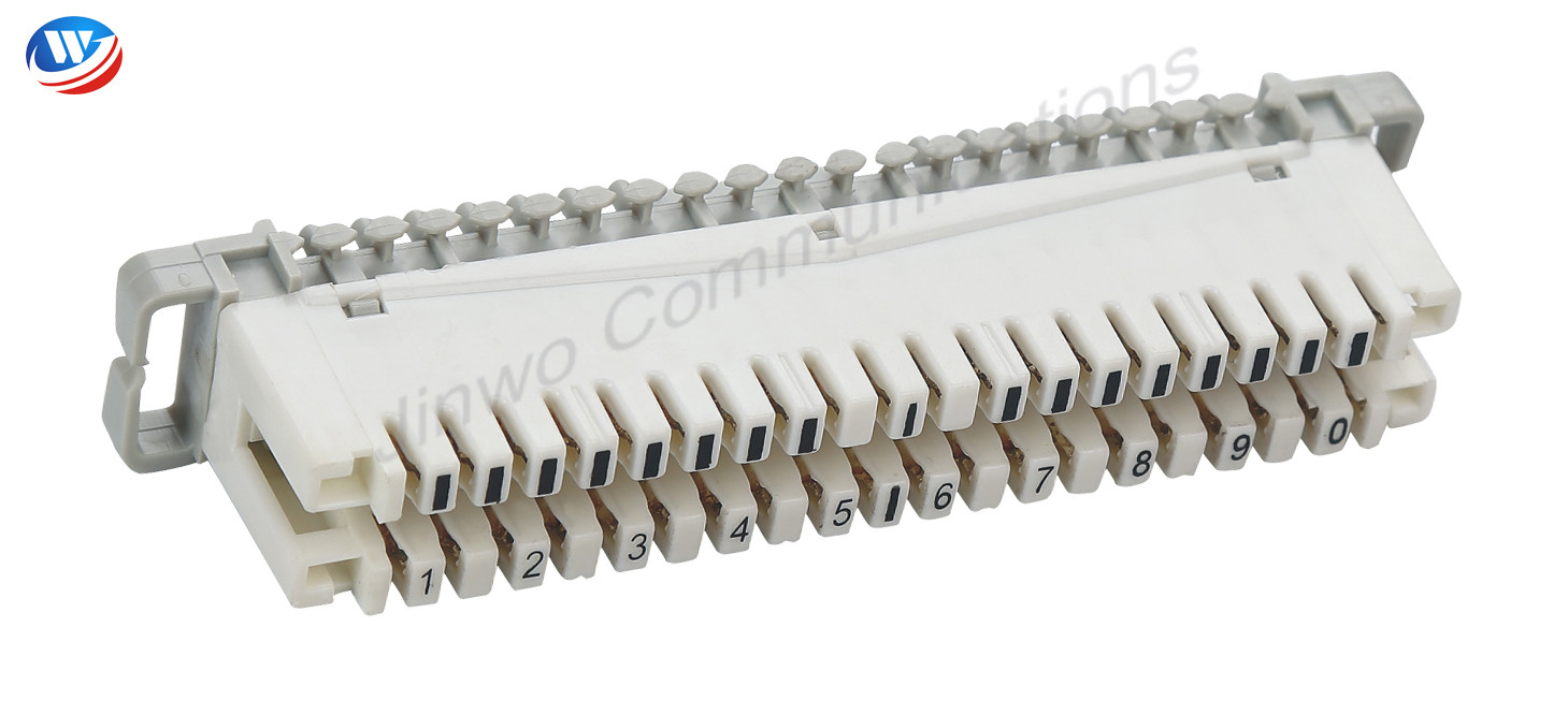China OEM Brass LSA Plus Module 10 Pair LSA Disconnection Module wholesale