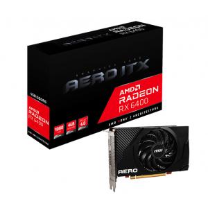 Radeon RX 6400 Graphics Card AERO ITX 4G Gaming Computer Graphics Card