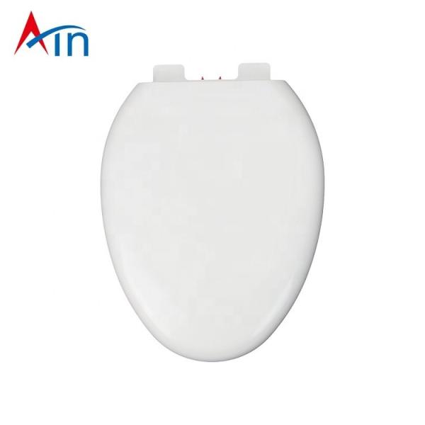 Quality Luxury waterproof hygiene toilet seat cover  plastic easy installation shower toilet seat lid for sale