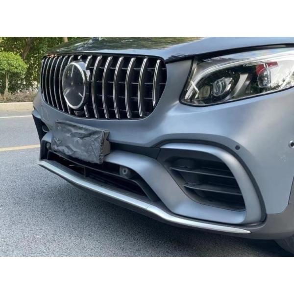 For X253 Mercedes Benz Glc Level Upgrade Glc63 Bumper Kit LED Headlights Led Tail Lights, 2016-2019 Upgrade 2021 Vers