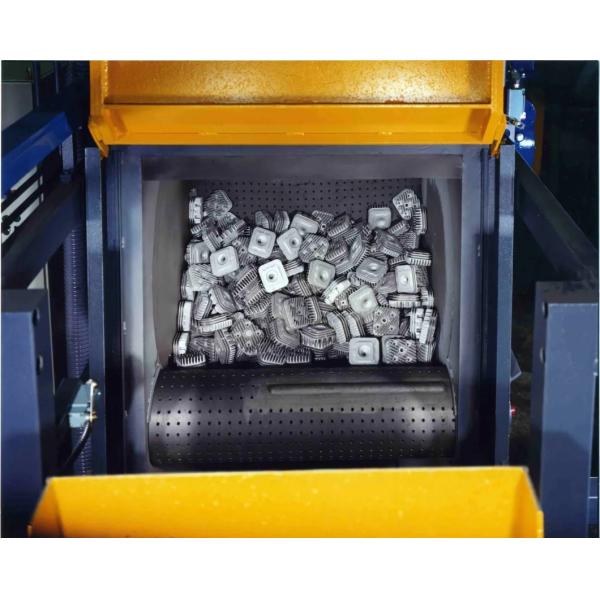 Portable Tumble Shot Blasting Machine Q32 For Small Workpiece Compact Structure