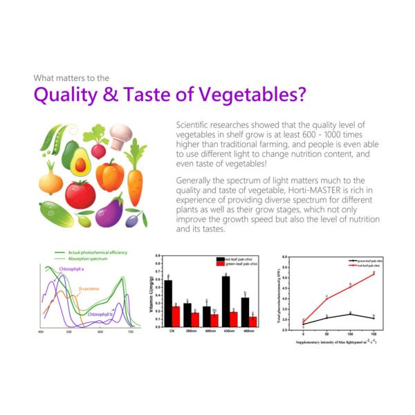 36W 660nm Vegetable LED Grow Lights 2.9μmol/J For Vegetative Blooming