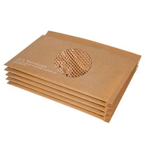 Honeycomb Paper Padded Mailer Customizable Eco Friendly Padded Mailer Shockproof