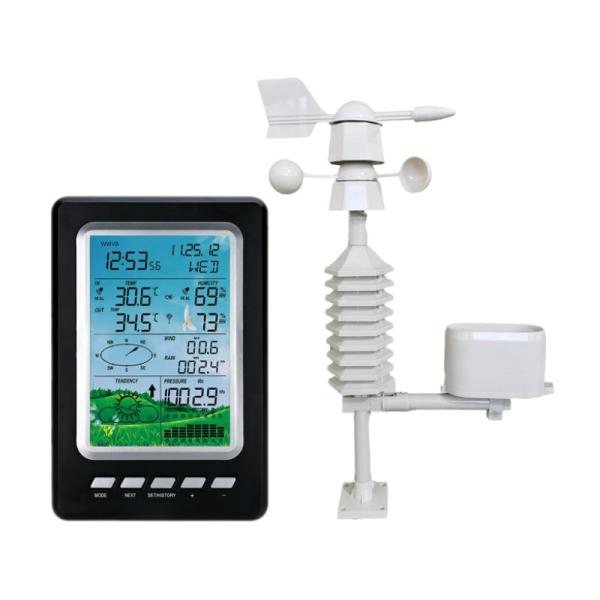 Quality Customized Support Digital Wireless Automatic Weather Station With Multiple Outdoor Sensors for sale