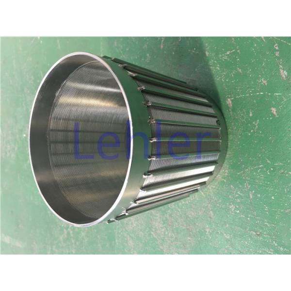 50 Micron Wedge Wire Sieve Filters Stainless Steel 316L Inside To Outside Type