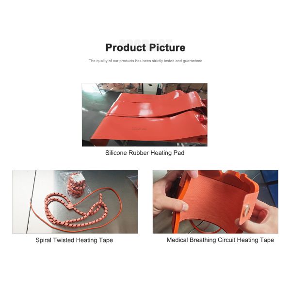 Flexible NiCr 80/20 Heating Tape with High Temperature Resistance for Laboratory and Industrial Applications 2