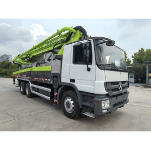2015 Used Zoomlion 49Meter Truck Mounted Concrete Pump Truck construction
