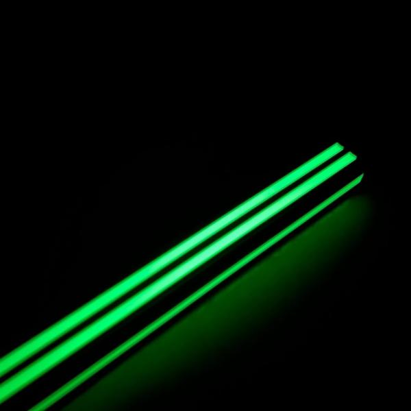 Washable Yellow Photoluminescent Stair Nosing Edge Trim For Floor Protection