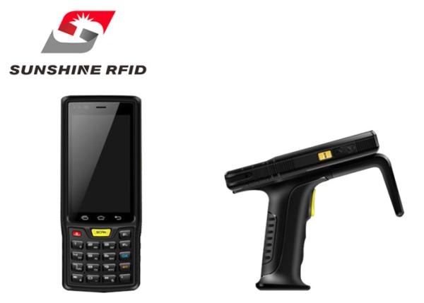 Quality Android System Handheld Rfid Reader Writer , Rfid Portable Reader Ethernet RJ45 Interface for sale