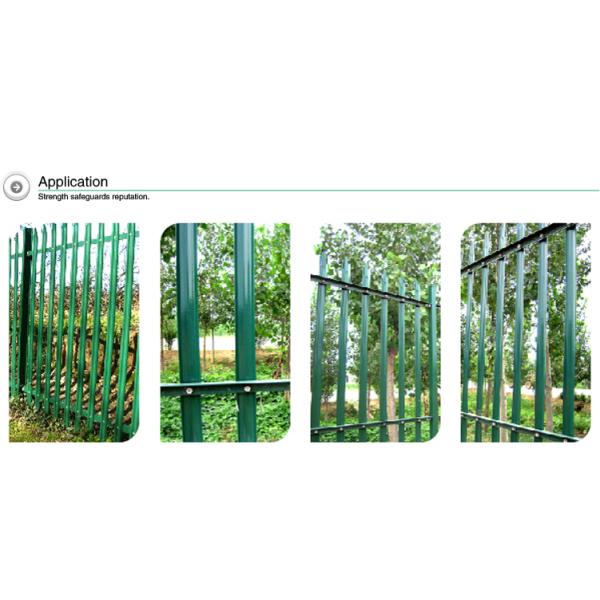 Hot selling long life stone palisade fence