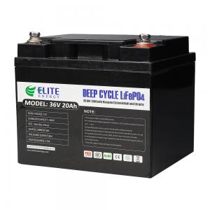 China OEM CE Li Phosphate Battery RS485 IP67 36V 20Ah Li Ion Battery wholesale