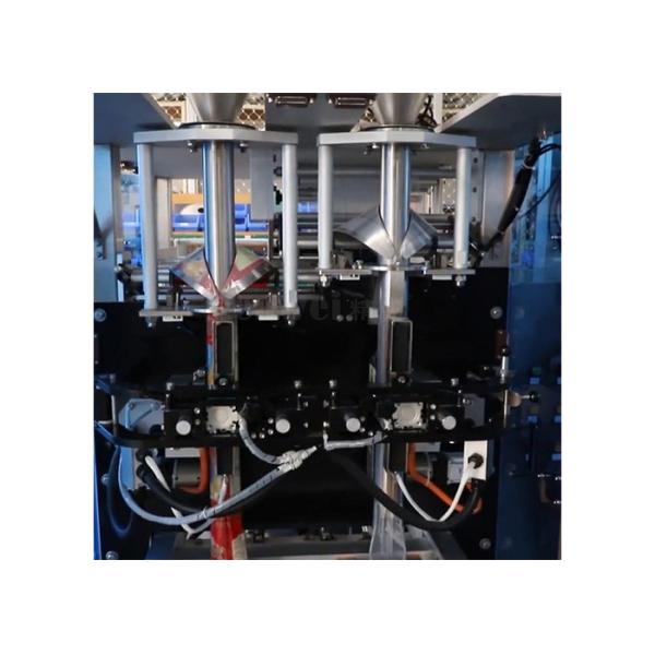 Double Filling Vertical Form Fill Seal Machine For Bag