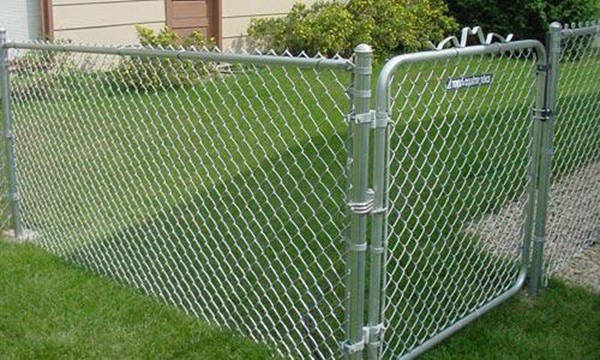 50x50mm Pvc Coated Chain Link Cyclone Mesh Fence