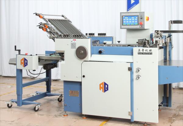 Quality Large Format Auto Paper Folding Machine Heavy Duty PLC Controlled OEM ODM for sale