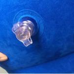 Portable PVC And Flocking Foot Cushion Inflatable Footrest Pillow