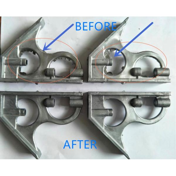 Case Study:Deflashing/Deburring machine for zinc die-casts,Aluminum-magnesium alloy,NF metal, precision die-casting;