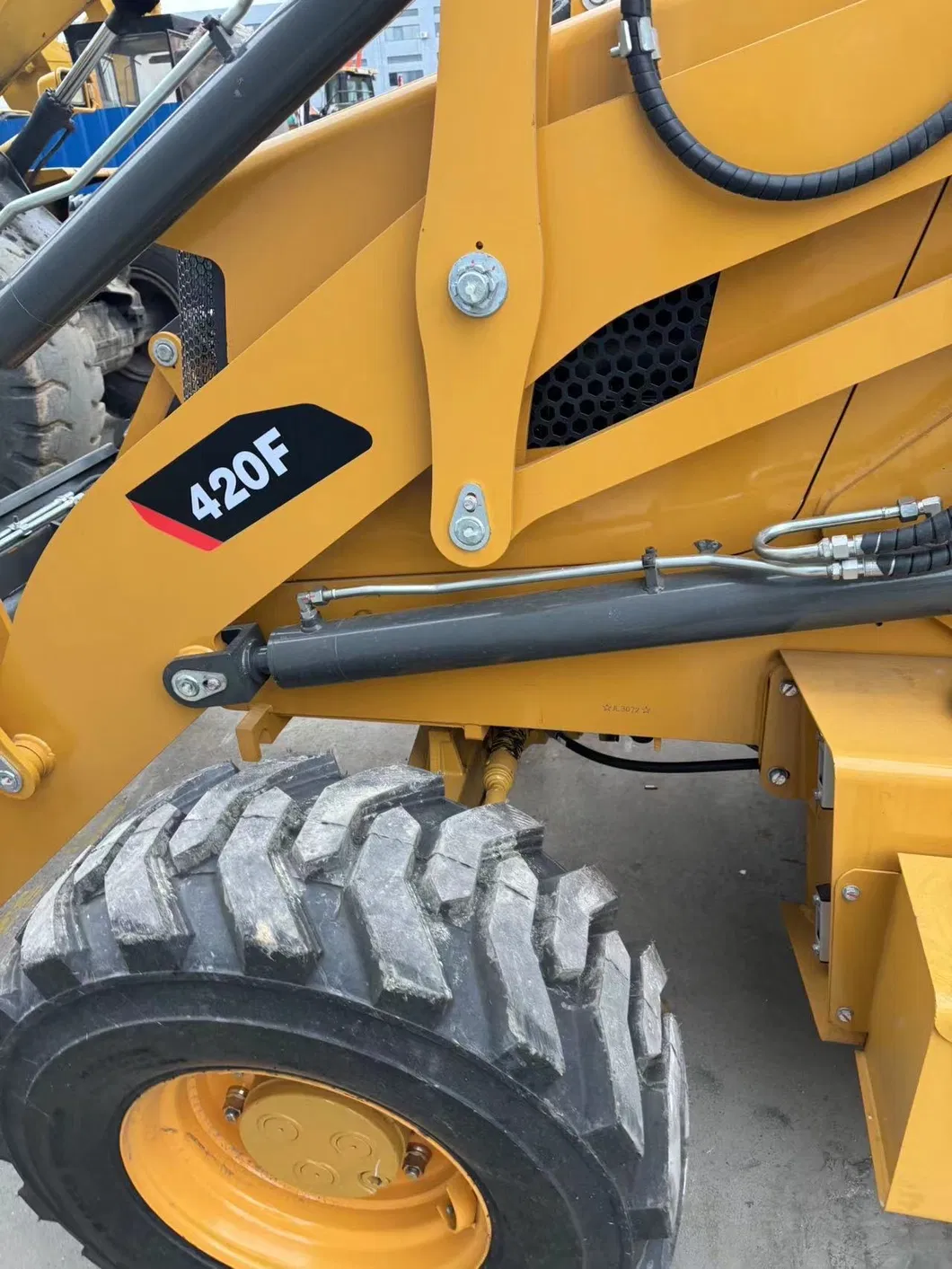 Low Price Good Quality Economy Using China Brand Backhoe Loader