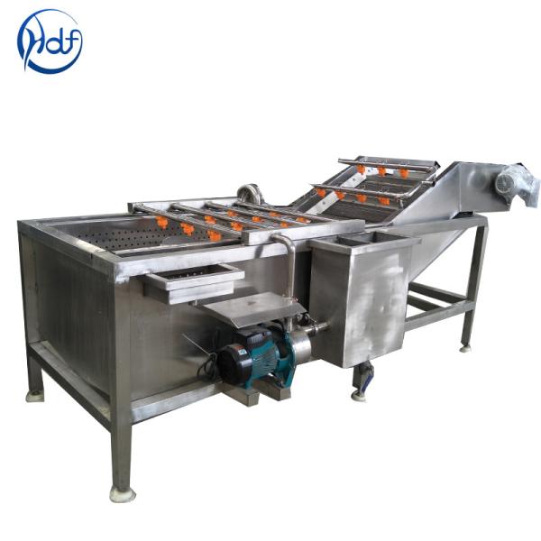 Quality Commercial bubble vegetables washing machine mango blueberry washing machine for sale