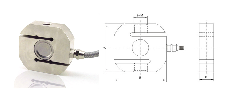 GSL306 Round tension s type load cell 5 Ton