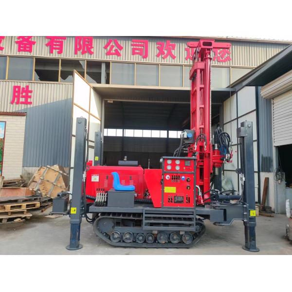 Climbing Speed 20m/Min Pneumatic Drill Rig Working Wind Pressure 1.25-3.5 Mpa
