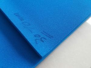 China 200psi Open Cell Silicone Sponge Sheet Blue Red Grey Yellow wholesale
