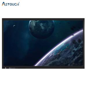 China OEM 65 Inch Interactive Flat Panel 60Hz Interactive Multi Touch Display HDMI wholesale