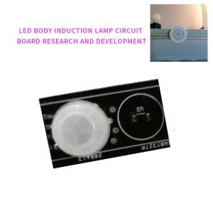 Single Panel DC 4.5V 0.5W Human Induction Lighting PCB