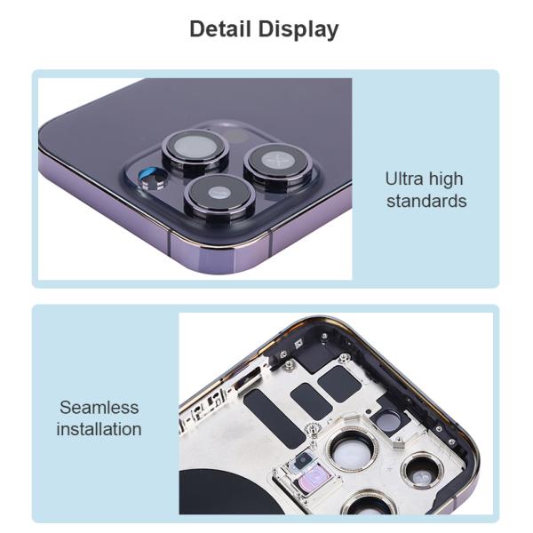 IPhone 14plus 14pro 14promax Cell Phone Housing IMEI Battery Mobile Cover Replacement