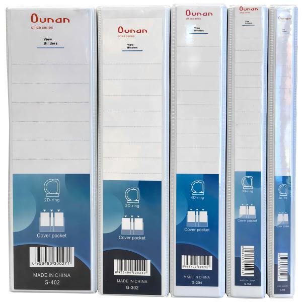 Quality Office School Stationery PVC File Folder with 4 Ring Binder and Customizable A4 Size for sale