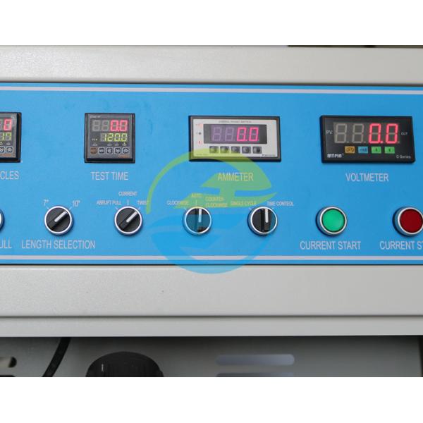 High Precision Tensile Strength Testing Machine with 6 Stations and 0~40A Load Current for Cable and Wire Testing