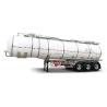 43500L 3 Axles Insulated Carbon Steel Tank Semi Trailer for Palm Oil Crude Oil Bitumen for sale