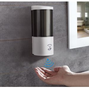 China Automatic Hand Sanitizer Dispenser Wall Mounted Hand Sanitizer Holder 500ml wholesale