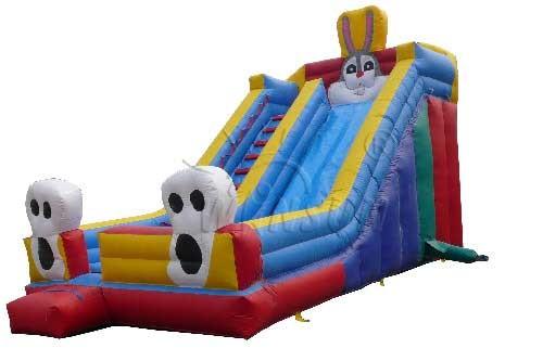 Quality Waterproof Rabbit Inflatable Slide For Toddlers Customized Size Acceptable for sale