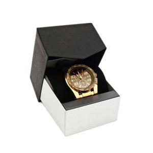 China Small Cardboard Jewelry Boxes Packaging / Watch Packaging Box With Pillow on sale