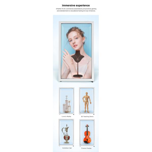 Lcd See Through Display Box 6ms 350cd/M² For Museums & Exhibitions