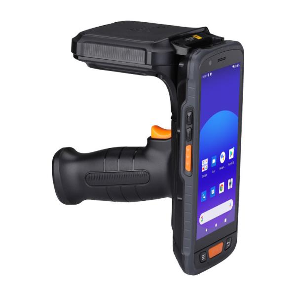 Quality Mobile Portable PDA UHF RFID Reader with GSM Handheld Scanner and NFC Data Terminal for sale