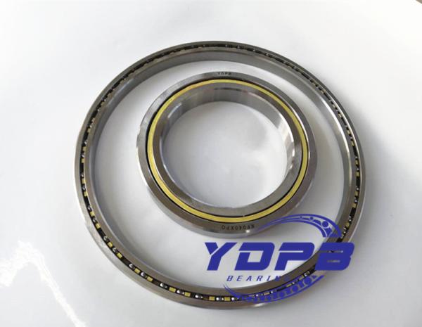 Quality K06013XP0 Thin Section Bearings For Indexing tables Brass Cage Custom Made Bearings Stainless Steel for sale