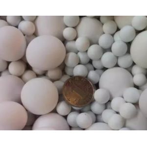 China Catalyst Porous Alumina Milling Media Beads Ceramic Grinding Balls wholesale
