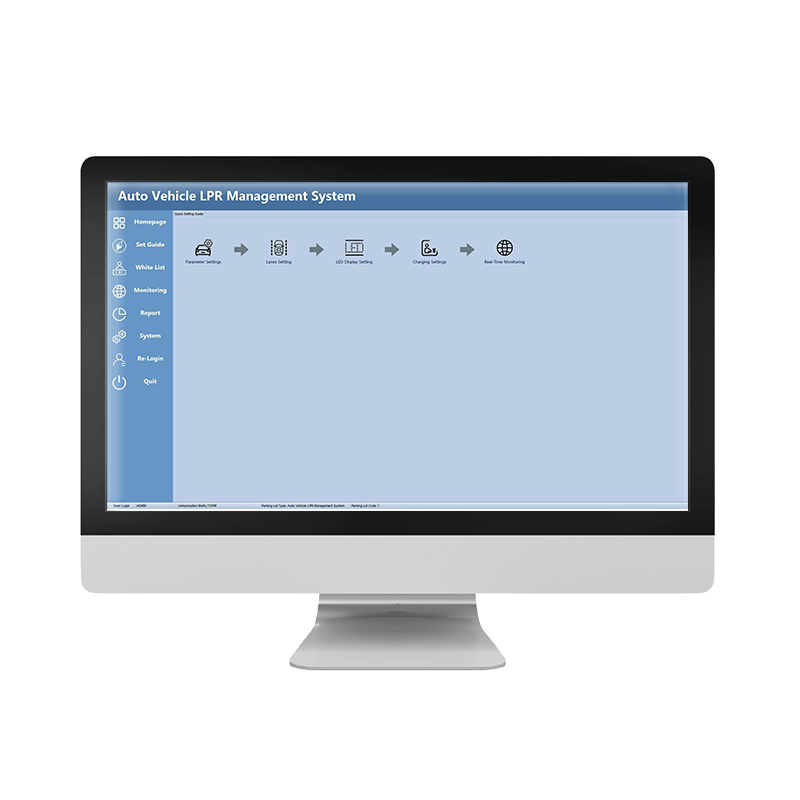 ANPR Solution Automatic Number Plate Recognition With Ticketless Parking Controller