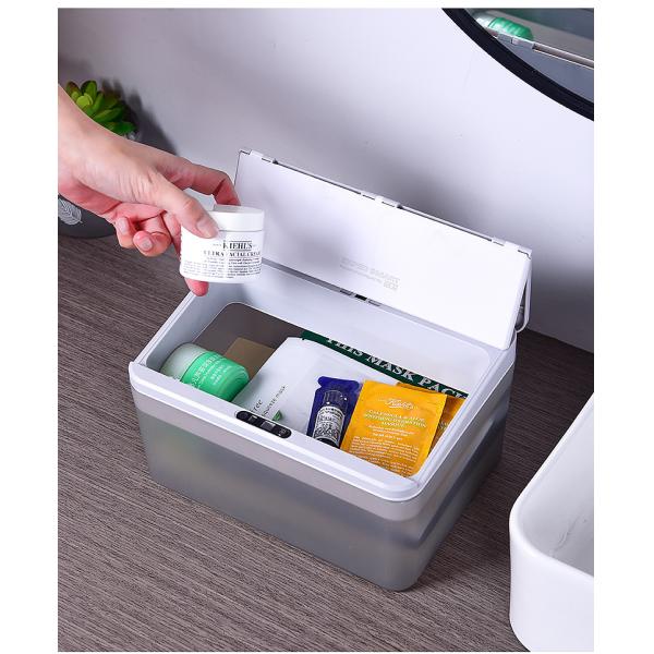 Portable Electronic Household Kitchen Induction Garbage Bin Automatic Sensor Mini Indoor Plastic Smart Trash Can