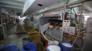 Weaving Fabric Rope Washing Machine In Textile Industry 200m / Chamber