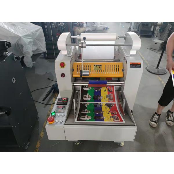 Office Infrared Heating Flute Laminator Machine 5m/min