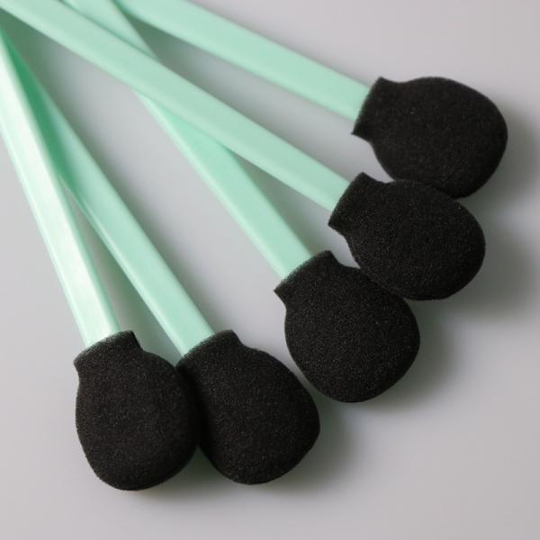 Round Head TX708 125mm Black Head Industrial Cleaning Foam Swabs