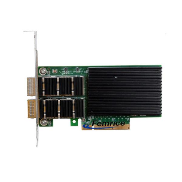 Femrice 40Gbps Dual Port Gigabit Ethernet PCIe x8 Server Adapter Intel X710 Gigabit Controller Network Interface Card