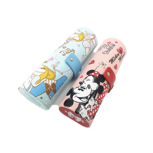 Cute PU Hard Children'S Glasses Case Round Shape With Firmly Bottom