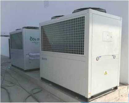Quality Outdoor High Temperature R744 CO2 Heat Pump Eco friendly 70C 90C for sale