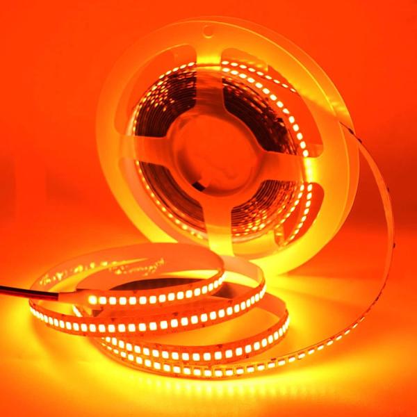 12V 240LEDS SMD 2835 LED Strip Light 1200LEDs 16.4Ft No-waterproof Colors Red Green Blue Orange For Bar