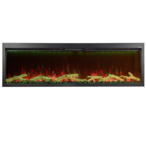 Buy cheap 1240mm 48 Inch Built-In Electric Fireplace Mutil-Color Fire Home Decoration from wholesalers