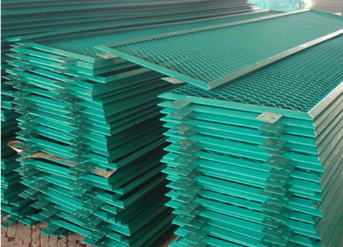 Quality PVC Spraying Stamping Aluminum Expanded Metal Mesh 0.5 Thickness For Security for sale